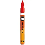 Marker acrilic Molotow One4All 127 HS Traffic Red, 2 mm