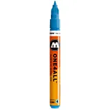 Marker acrilic Molotow One4All Shock Blue Middle 127HS-CO, 1.5 mm
