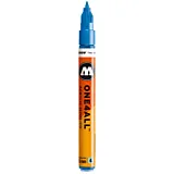 Marker acrilic Molotow One4All 127HS-CO Metallic Blue, 1.5 mm