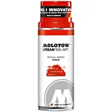 Vopsea spray Molotow Urban Fine Art Chalk Red, 400 ml