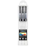 Set 3 pensule reincarcabile Aqua Squeeze Pen Basic Set 1, 1-4 mm