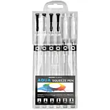 Set 6 pensule reincarcabile Aqua Squeeze Pen Basic Set 2, 1-10 mm
