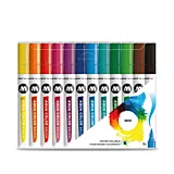 Set 12 markere Molotow Aqua Color Brush Basic Set 1, Multicolor