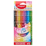Maped creioane colorate 12 culori Mini Cute