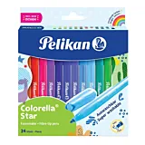 Set 24 carioci Pelikan Colorella Star C302, Multicolor