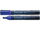 Marker permanent Schneider Maxx 233, Albastru, 2 buc