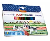 Set 24 creioane cerate Jovi Plasticolor, Multicolor
