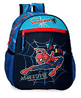 Ghiozdan clasa 0 pentru baieti Marvel Spiderman Totally Awesome, 27x33x11 cm, Multicolor