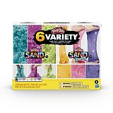 Set 6 cutii Play-Doh Sand Variety