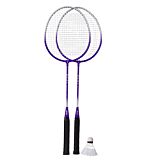 Set badminton Best Sporting, 2 rachete si 2 fluturasi, Multicolor