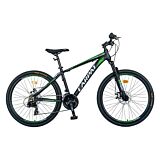 Bicicleta de munte 26" C2699A Aluminiu Carpat, Negru/Verde