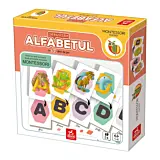 Joc educativ Montessori - Sa invatam alfabetul Deico Games