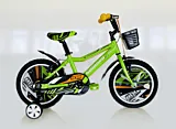 Bicicleta baieti Spinney, aluminiu, roti 16", Verde/Negru