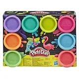Set Play-Doh Neon, 8 culori