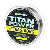Fir de nylon Titan Power Ultra Stong Robinson, 150 m, 0.260 mm, Gri