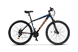 Bicicleta MTB Carpat C2958C, cadru aluminiu Hi-Ten 6061, 29", Negru/Portocaliu