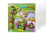 Set de joaca SuperThings Vehicul Spike Roller Cactus, 4 figurine, Multicolor