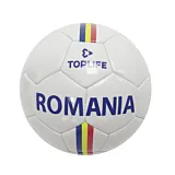 Minge fotbal Top Life Romania, marimea 1, Alb