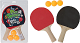Set ping-pong, 5 piese, Multicolor