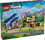 LEGO Friends Casele familiale ale lui Olly si Paisley 42620