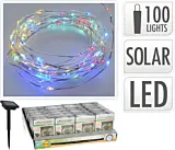 Instalatie solara Pro Garden, 100 LED-uri, Multicolor