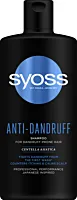 Sampon Syoss Anti-Dandruff pentru par predispus la matreata, 440ML