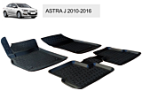 Set 4 covorase auto Opel Astra 2010-2016 Otom, Negru