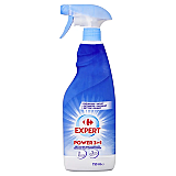 Solutie spray Carrefour Expert, pentru curatare bucatarie si baie, 750ml