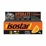 Pachet 10 tablete Isostar Powertabs, aroma de portocale, 120 g