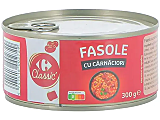 Fasole cu carnaciori Carrefour Classic 300g