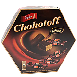 Caramele Poiana Chokotoff invelite in ciocolata amaruie 221g
