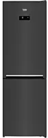 Combina frigorifica Beko, RCNA366E40ZXBRN, 324 Litri, H 185.2cm, Clasa E, Gri, HarvestFresh, Neofrost Dual Cooling, Everfresh+