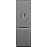 Combina frigorifica Heinner HC-V270SWDF+, 268l, Sistem racire Less Frost, Super congelare, Dozator de apa, Clasa F, H 170 cm, Argintiu