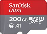 Card memorie Sandisk MicroSD Ultra 200GB clasa 10, 100MB/s