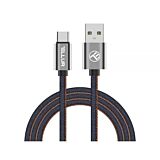 Cablu USB Type-C Tellur TLL155381, 1m, Denim, Albastru
