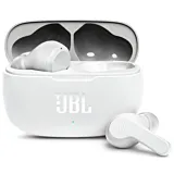 Casti In-ear TWS JBL Wave 200TWS, Bluetooth, Deep Bass, IPX2, Touch Control, Alb