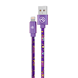 Cablu Tellur, USB - Lightning, 1m, Mov