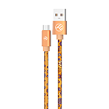 Cablu Tellur, USB - USB-C, 1m, Portocaliu