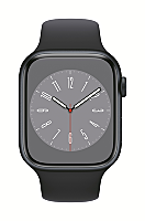 Smartwatch Apple Watch S8 GPS, 45mm, Midnight, Aluminium Case