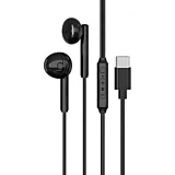 Casti audio in-ear, Ripple, USB-C, Negru