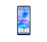 Smartphone Infinix Hot 40i, 128 GB, 4 GB RAM, Dual Sim, 4G, Palm Blue