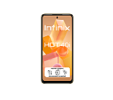 Smartphone Infinix Hot 40i, 256 GB, 8 GB RAM, Dual Sim, 4G, Horizon Gold