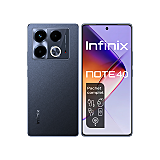 Smartphone Infinix Note 40, 256 GB, 8 GB RAM, Dual Sim, 4G, Obsidian Black