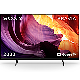 Televizor LED Smart Sony Bravia 43X80K, 4K Ultra HD, Google TV, HDR, 108 cm, Clasa F