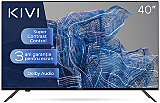 Televizor LED Smart, KIVI 40F740NB, 100 cm, FHD, Android TV, Clasa F, Negru