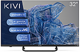 Televizor LED Smart, KIVI 32F750NB, 80 cm, FHD, Android TV, Clasa E, Negru