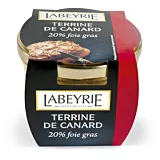 Terrine de rata 20% foie gras Labeyrie 170g
