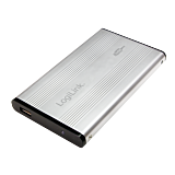 Rack extern 2.5", USB 2.0, Silver, LogiLink UA0041A