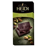Ciocolata amaruie Heidi Dark cu fistic 80 g