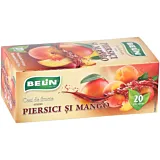 Ceai Belin Piersici si Mango, 20 plicuri, 40g